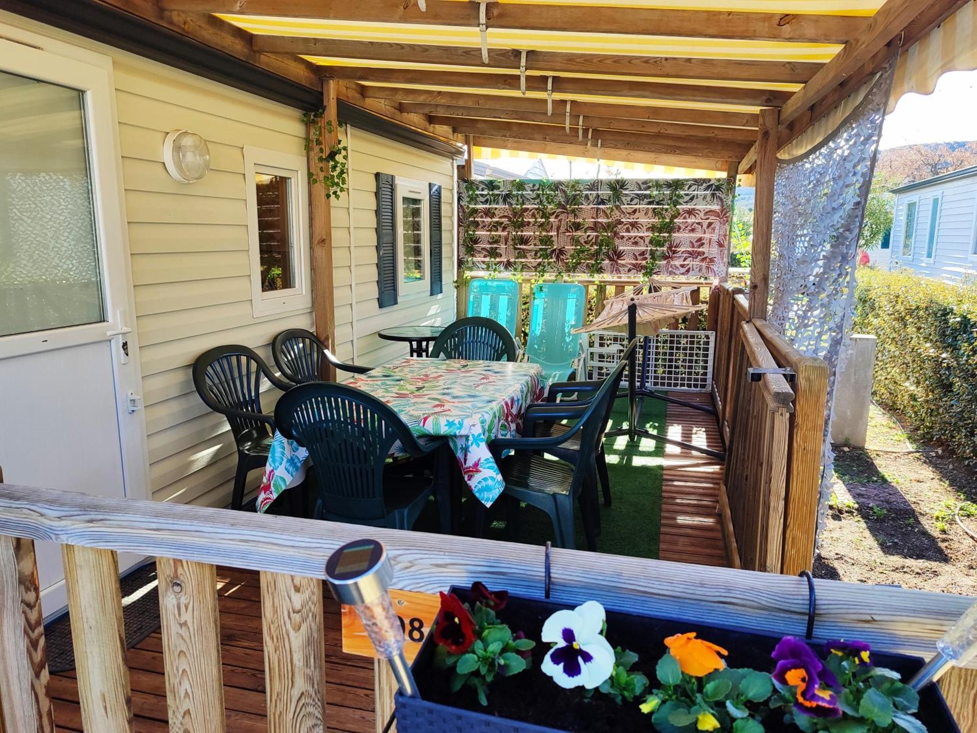 Mobilhome au camping de l'Europe 4* Vic-la-Gardiole Extérieur photo