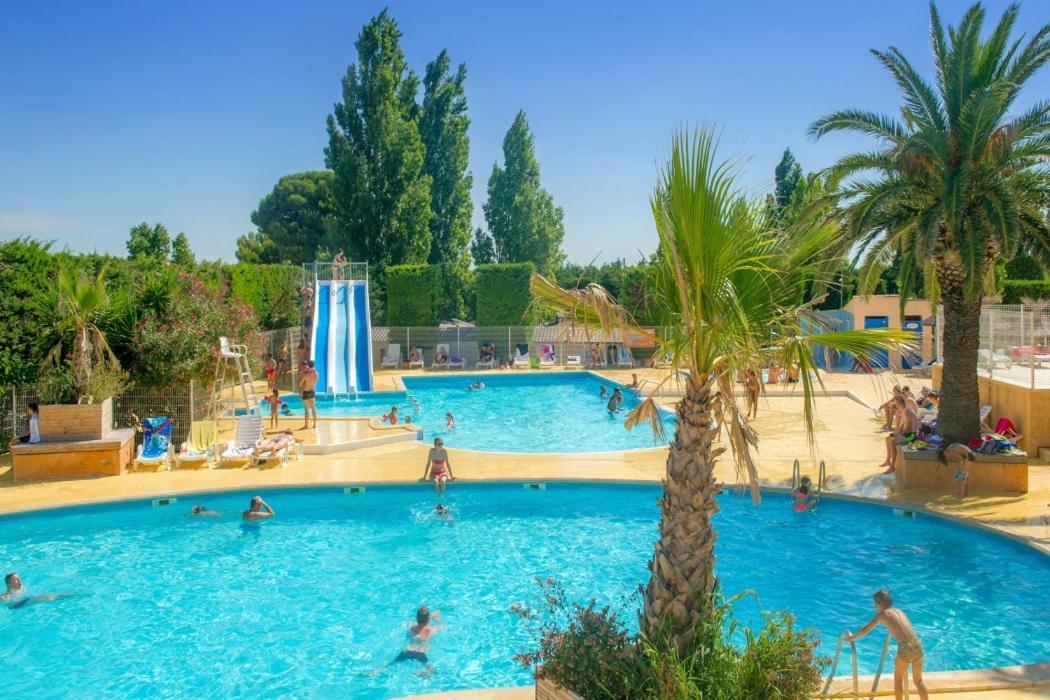 Mobilhome au camping de l'Europe 4* Vic-la-Gardiole Extérieur photo