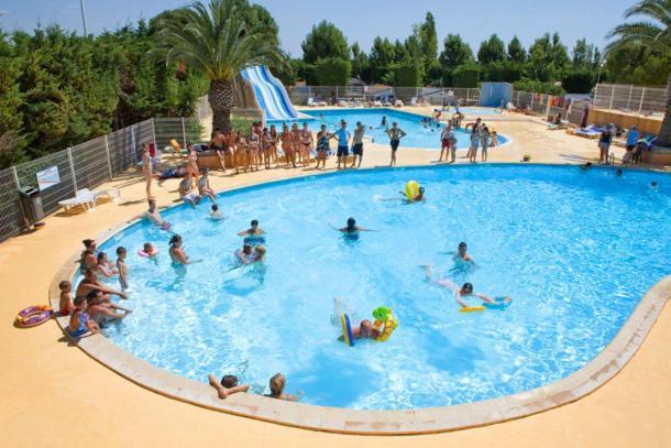 Mobilhome au camping de l'Europe 4* Vic-la-Gardiole Extérieur photo