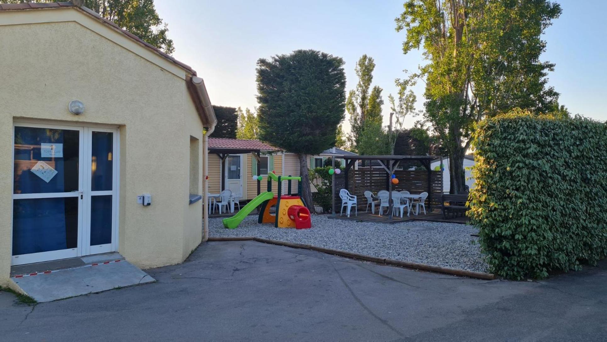 Mobilhome au camping de l'Europe 4* Vic-la-Gardiole Extérieur photo