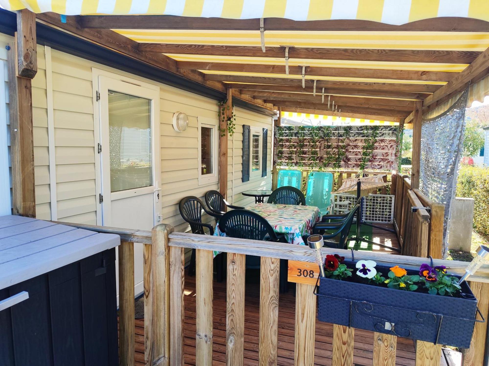 Mobilhome au camping de l'Europe 4* Vic-la-Gardiole Extérieur photo