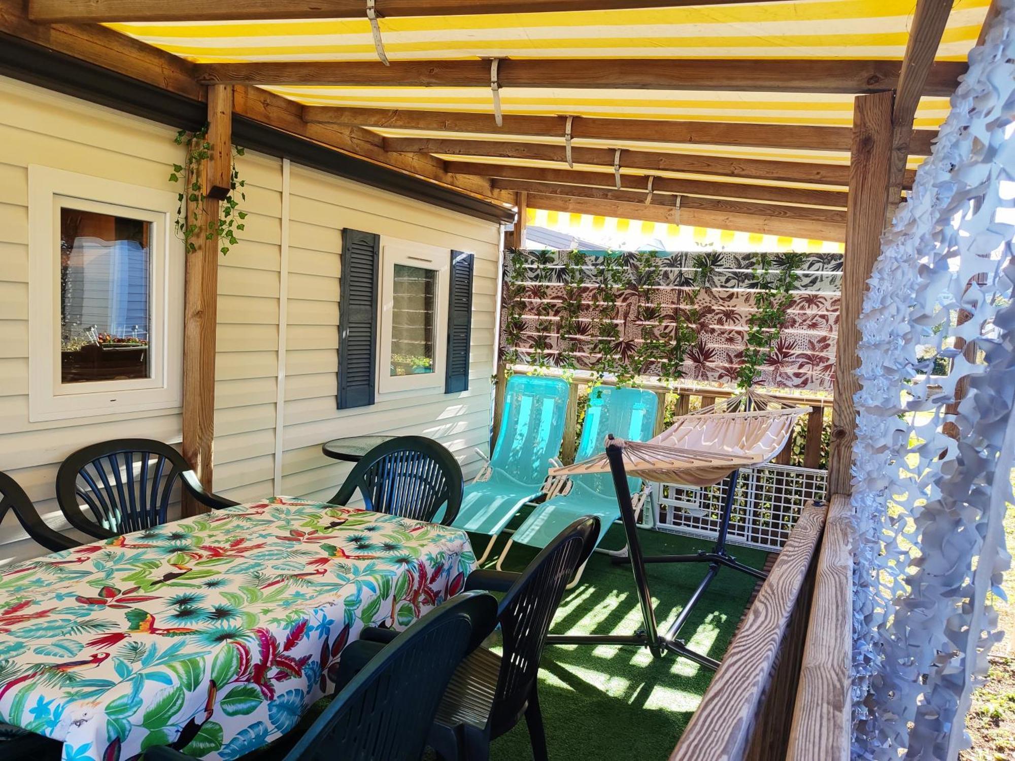 Mobilhome au camping de l'Europe 4* Vic-la-Gardiole Extérieur photo