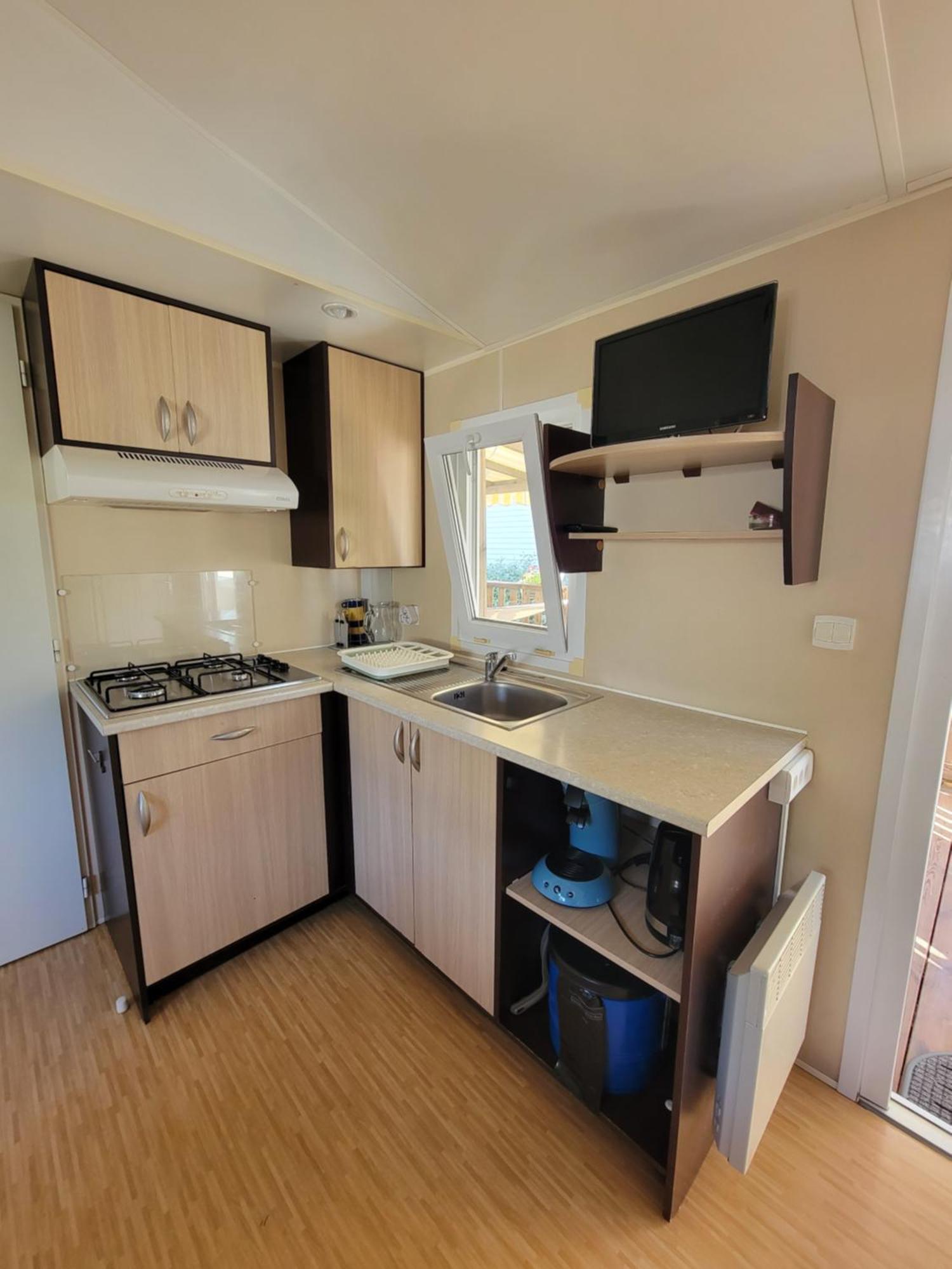 Mobilhome au camping de l'Europe 4* Vic-la-Gardiole Extérieur photo