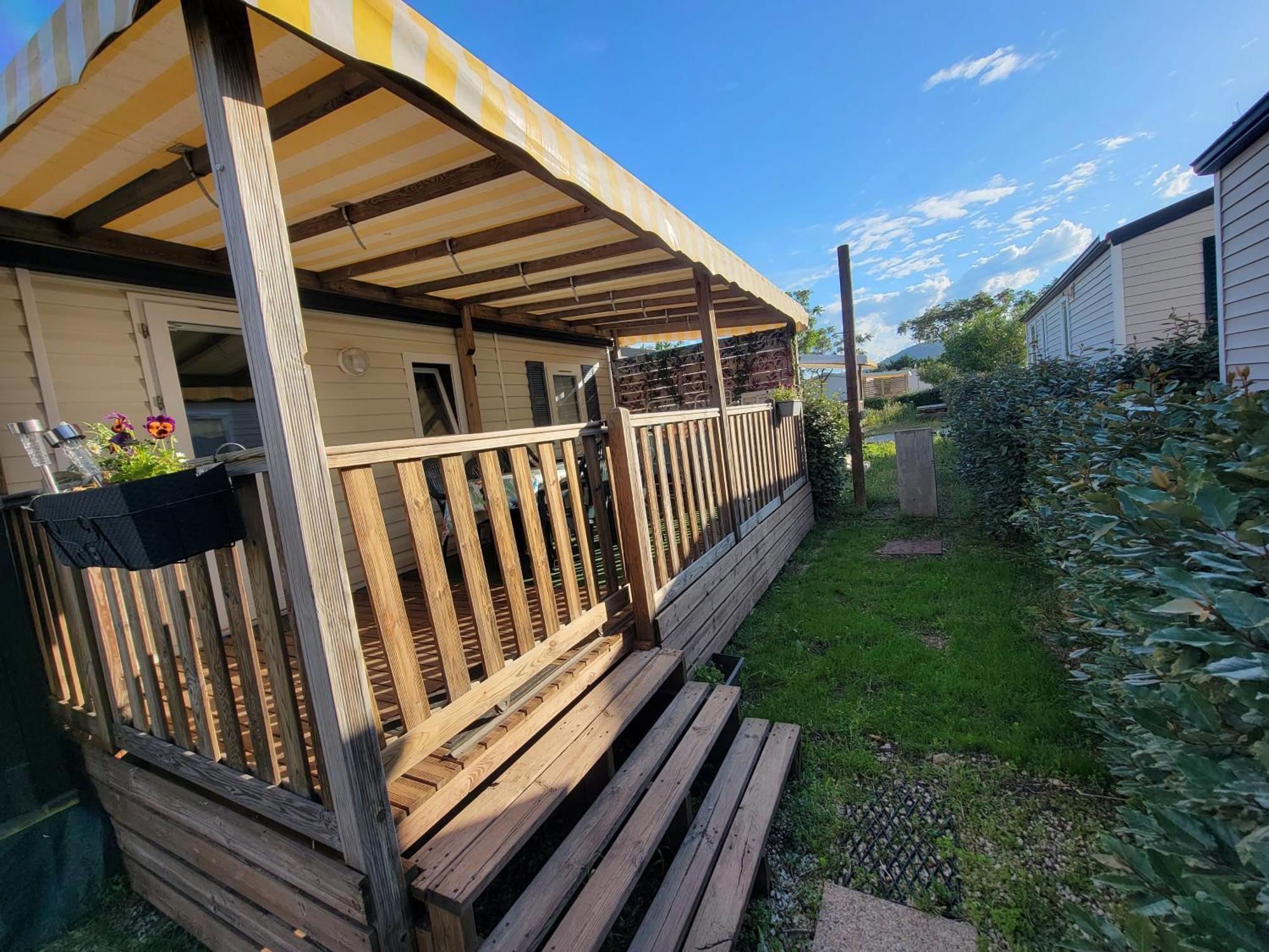 Mobilhome au camping de l'Europe 4* Vic-la-Gardiole Extérieur photo